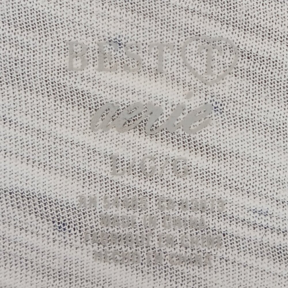 #2 3/$18 - Aerie White/Blue Long Sleeve Top Size Large - Picture 6 of 7